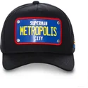 cepur-izliekta-melns-snapback-placa-metropolis-city-sup1-superman-dc-comics-no-capslab