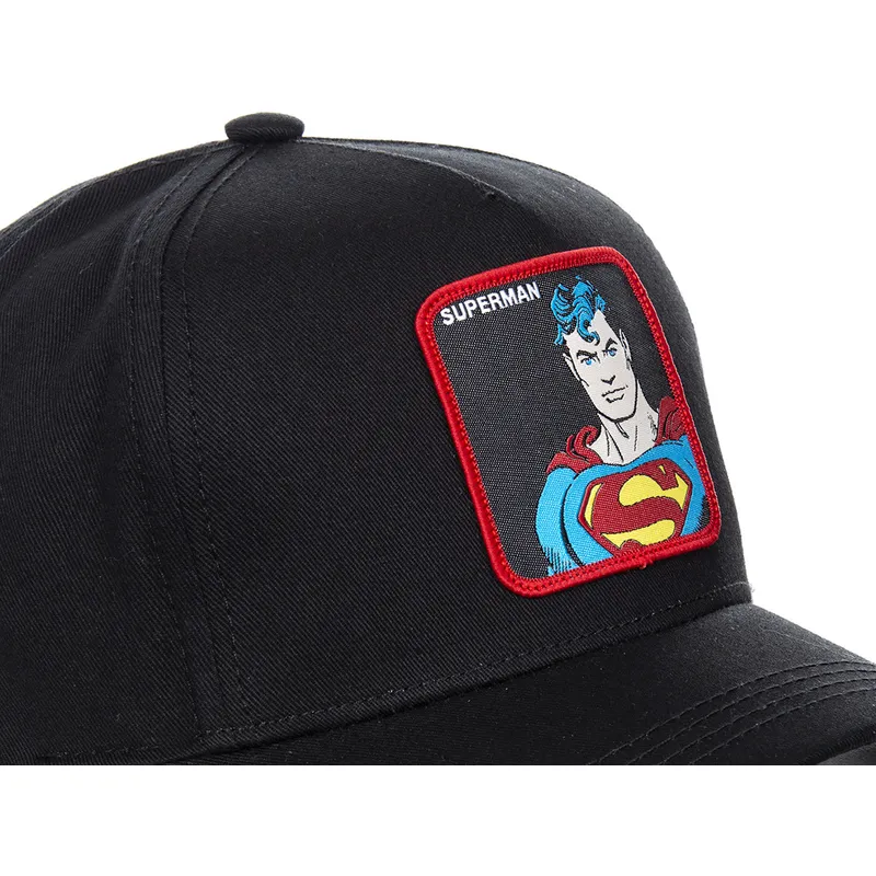 cepur-izliekta-melns-snapback-clasico-sup4-superman-dc-comics-no-capslab