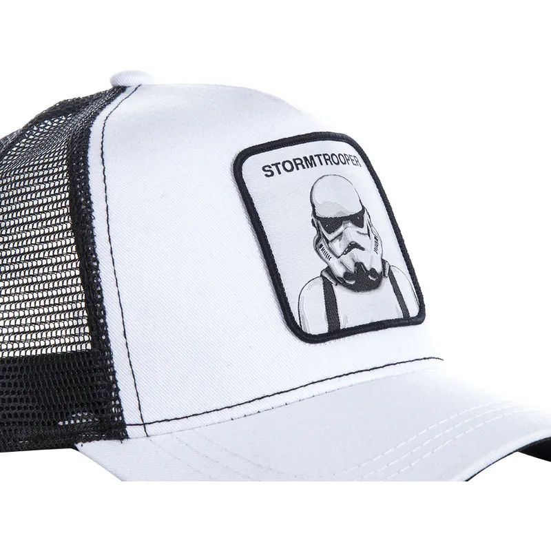 cepur-izliekta-truckeris-balts-snapback-wa-stormtrooper-star-wars-no-capslab cepur-izliekta-truckeris-balts-snapback-wa-stormtrooper-star-wars-no-capslab