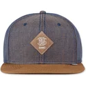 cepur-6-panelu-zils-snapback-2tone-oxford-no-djinns