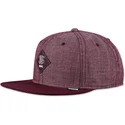 djinns-6-panel-snapback-cap-in-rot-2-tone-oxford