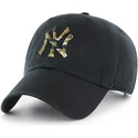 cepur-izliekta-melns-regulejams-no-new-york-yankees-mlb-no-47-brand