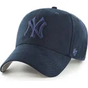 cap-izliekta-navy-blue-adjustable-strap-no-new-york-yankees-mlb-no-47-brand