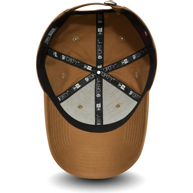 cepur-izliekta-bruns-regulejams-9forty-essential-no-new-york-yankees-mlb-no-new-era