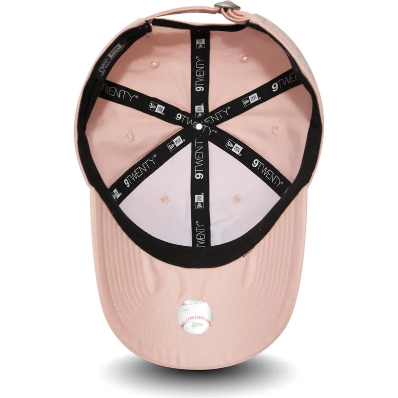 cepur-izliekta-roza-regulejams-9twenty-essential-packable-no-los-angeles-dodgers-mlb-no-new-era