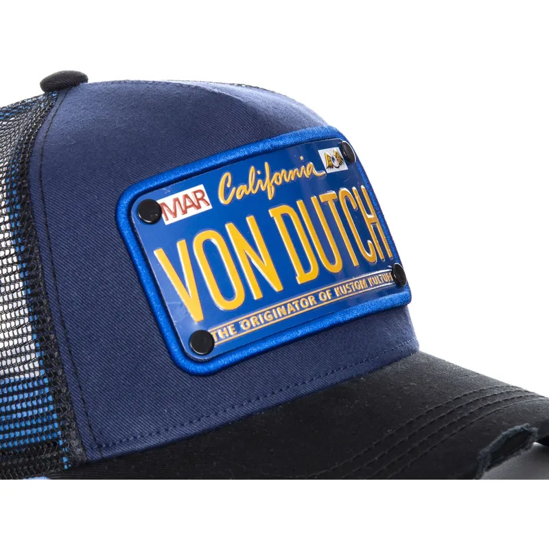cepur-izliekta-truckeris-tumsi-zils-snapback-placa-truck15-no-von-dutch