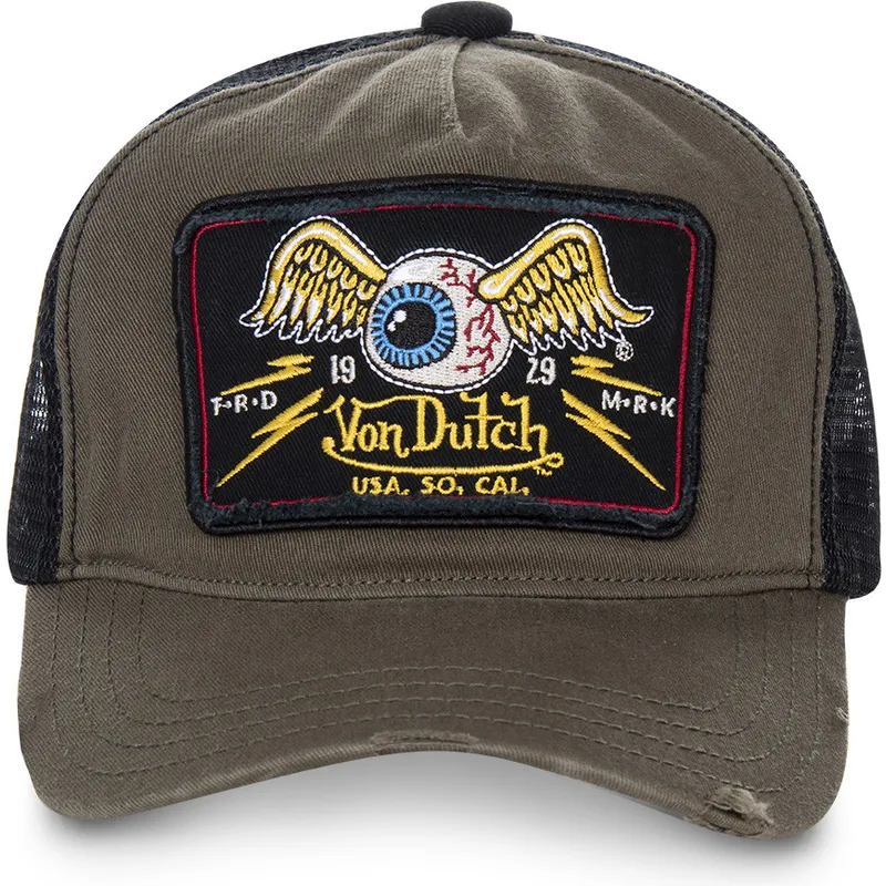 cap-izliekta-brown-snapback-no-von-dutch