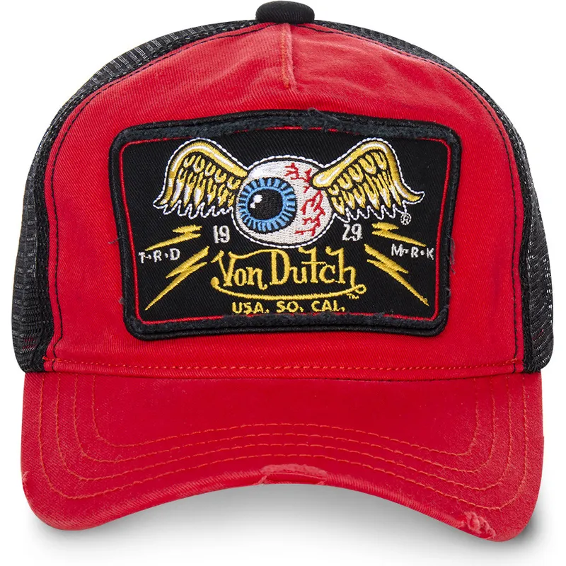cepur-izliekta-truckeris-sarkans-snapback-truck05-no-von-dutch
