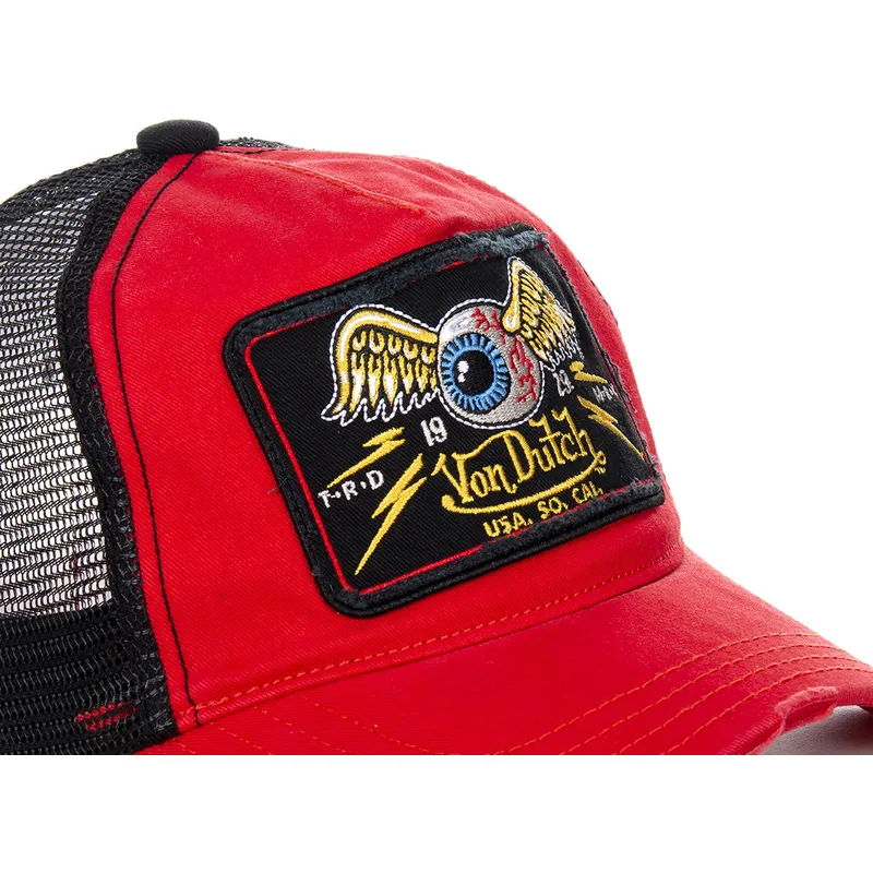 cepur-izliekta-truckeris-sarkans-snapback-truck05-no-von-dutch