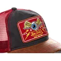 von-dutch-truck04-schwarze-rote-und-braune-trucker-kappe
