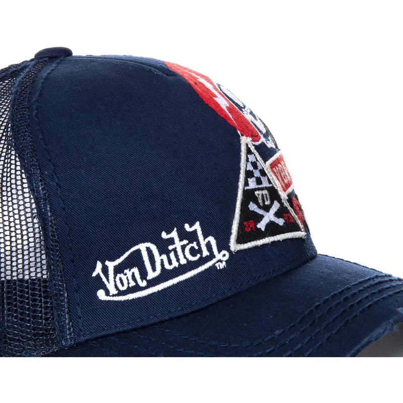 cepur-izliekta-truckeris-tumsi-zils-snapback-murph3-no-von-dutch