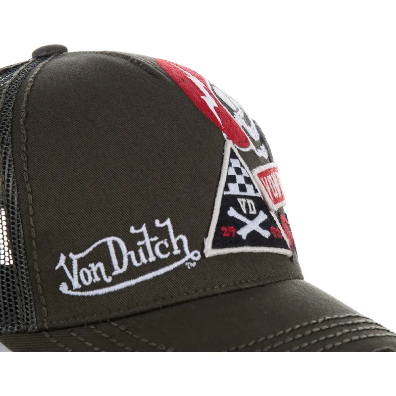 cepur-izliekta-truckeris-bruns-snapback-murph1b-no-von-dutch
