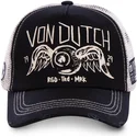 cepur-izliekta-soferis-melns-snapback-crew4-no-von-dutch