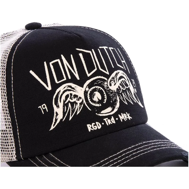 cepur-izliekta-soferis-melns-snapback-crew4-no-von-dutch