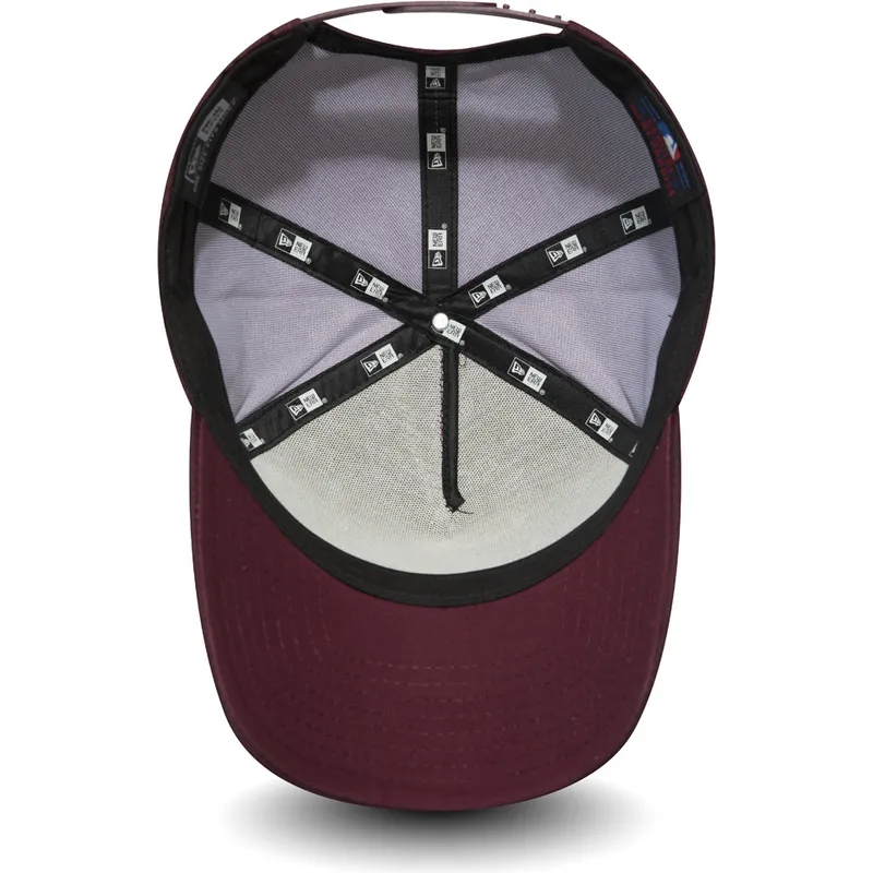 cepur-izliekta-sarkans-snapback-ripstop-a-frame-no-los-angeles-dodgers-mlb-no-new-era