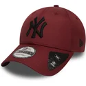 cepur-izliekta-sarkans-regulejams-9forty-ripstop-no-new-york-yankees-mlb-no-new-era
