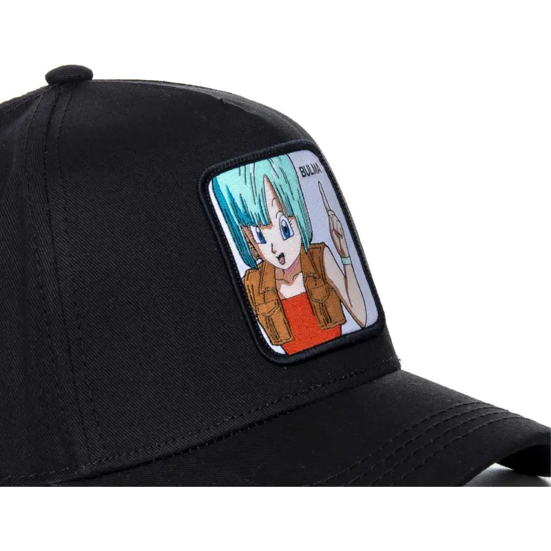 cepur-izliekta-melns-snapback-bul4-bulma-dragon-ball-no-capslab