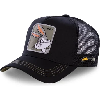 Cap izliekta black snapback Bugs Bunny Looney Tunes no Capslab