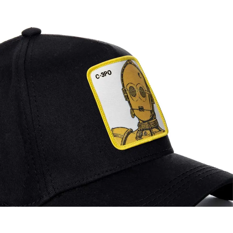 cepur-izliekta-melns-snapback-c3p3-c-3po-star-wars-no-capslab cepur-izliekta-melns-snapback-c3p3-c-3po-star-wars-no-capslab