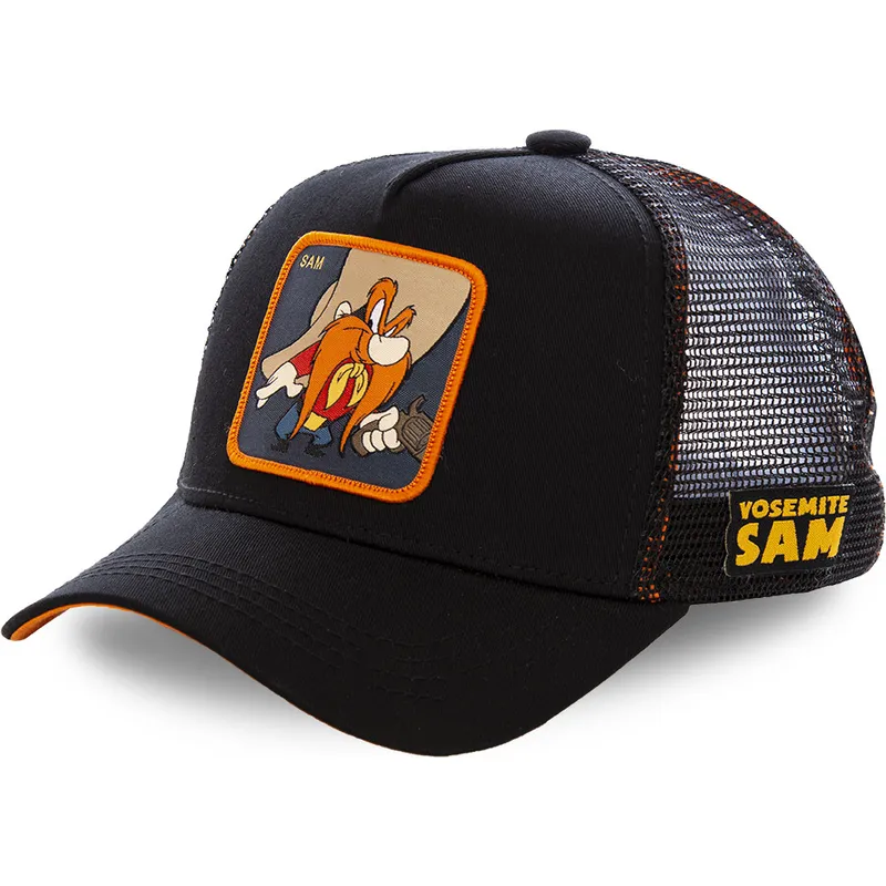 cepur-izliekta-truckeris-melns-snapback-sam1-sam-usas-looney-tunes-no-capslab