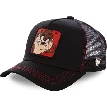 Cap izliekta black snapback Diablo Tasmanian Devil Looney Tunes no Capslab