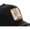 schwarze-gebogene-snapback-kappe-son-goku-super-saiyan-go2-dragon-ball-von-capslab
