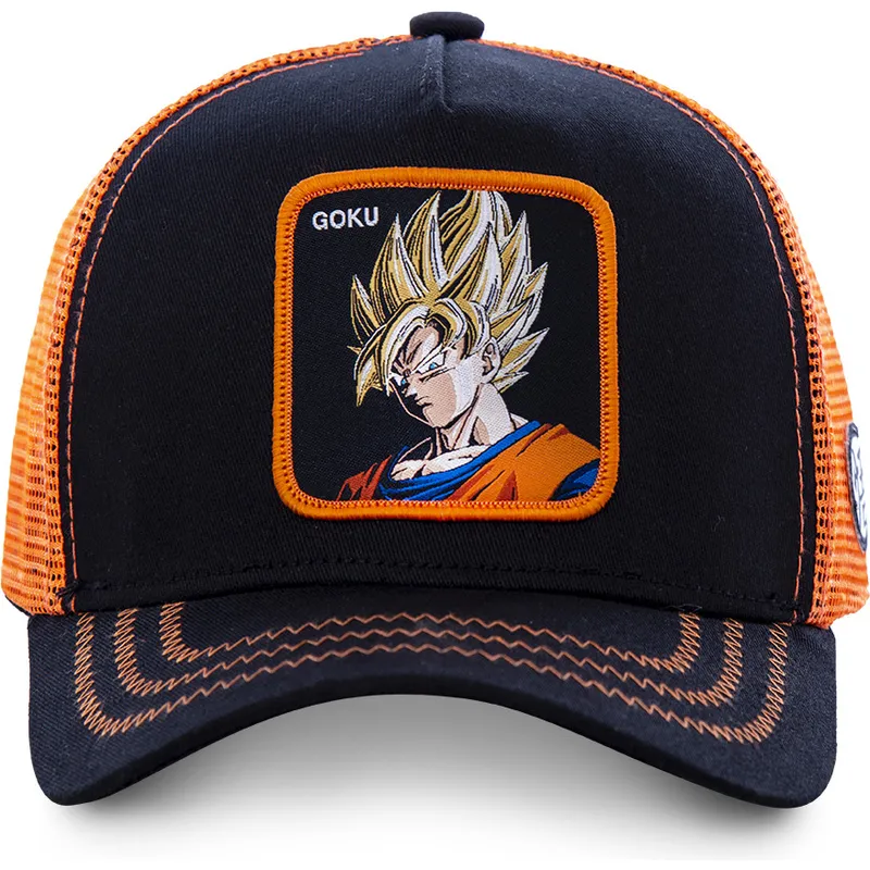 cepur-izliekta-soferis-melns-snapback-son-goku-super-saiyan-go3-dragon-ball-son-goku-dragon-ball-no-capslab