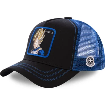 cepur-izliekta-truckeris-melns-snapback-super-saiyan-ve3-vegeta-dragon-ball-no-capslab