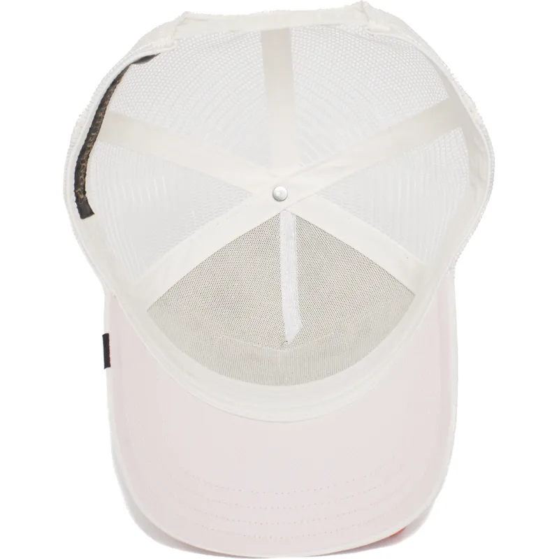 cepur-izliekta-soferis-balts-snapback-flotador-flamenco-floater-the-farm-no-goorin-bros