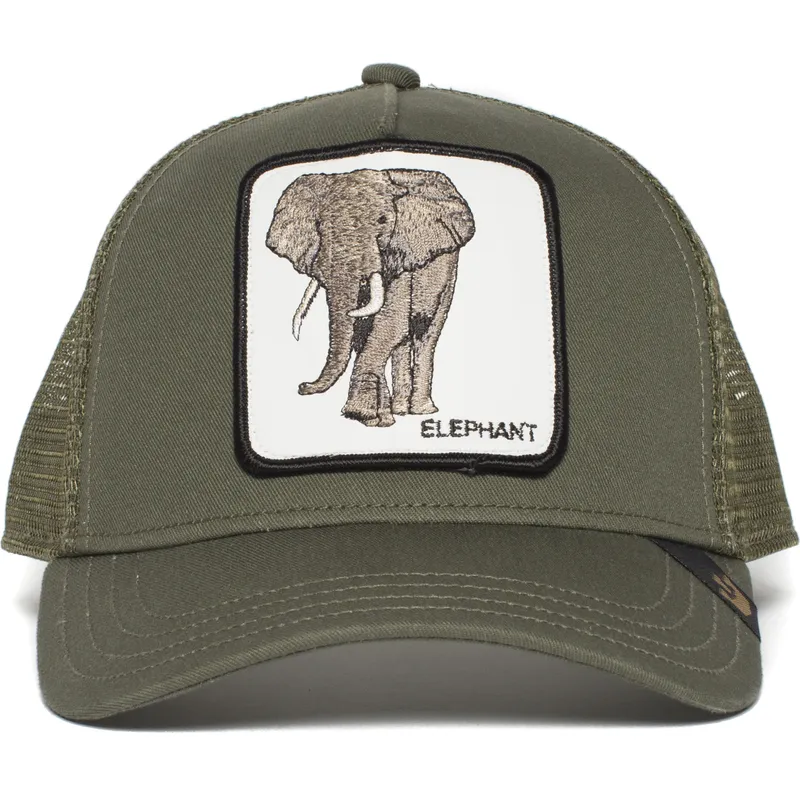 cepur-izliekta-truckeris-zals-snapback-elephant-the-farm-no-goorin-bros