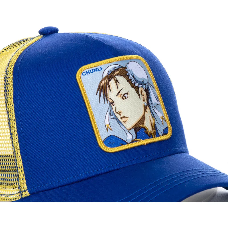 cepur-izliekta-truckeris-zils-snapback-chu-chun-li-street-fighter-no-capslab