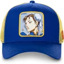 cepur-izliekta-truckeris-zils-snapback-chu-chun-li-street-fighter-no-capslab