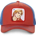 cepur-izliekta-truckeris-sarkans-snapback-ken-masters-street-fighter-no-capslab