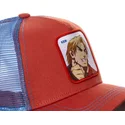 cepur-izliekta-truckeris-sarkans-snapback-ken-masters-street-fighter-no-capslab