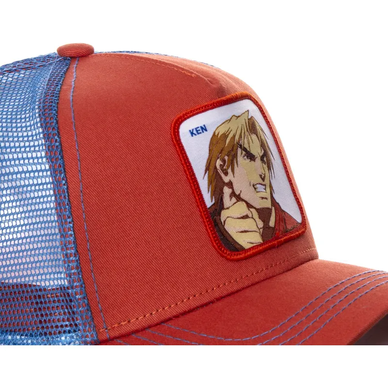 cepur-izliekta-truckeris-sarkans-snapback-ken-masters-street-fighter-no-capslab