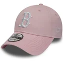 cepur-izliekta-roza-regulejams-9forty-essential-no-boston-red-sox-mlb-no-new-era