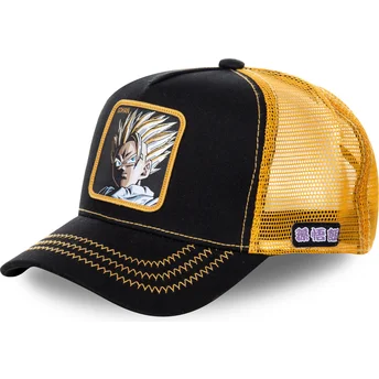 cepur-izliekta-truckeris-melns-snapback-super-saiyan-2-dbzsup-son-gohan-dragon-ball-no-capslab