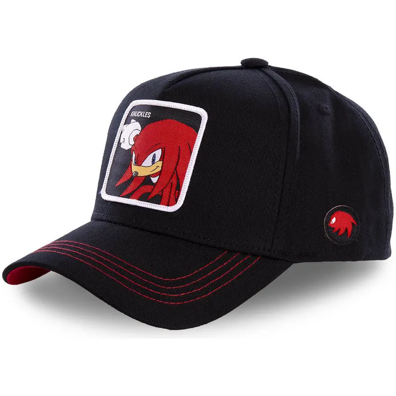 cepur-izliekta-melns-snapback-knub-knuckles-the-echidna-sonic-the-hedgehog-no-capslab cepur-izliekta-melns-snapback-knub-knuckles-the-echidna-sonic-the-hedgehog-no-capslab