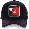 cepur-izliekta-melns-snapback-knub-knuckles-the-echidna-sonic-the-hedgehog-no-capslab