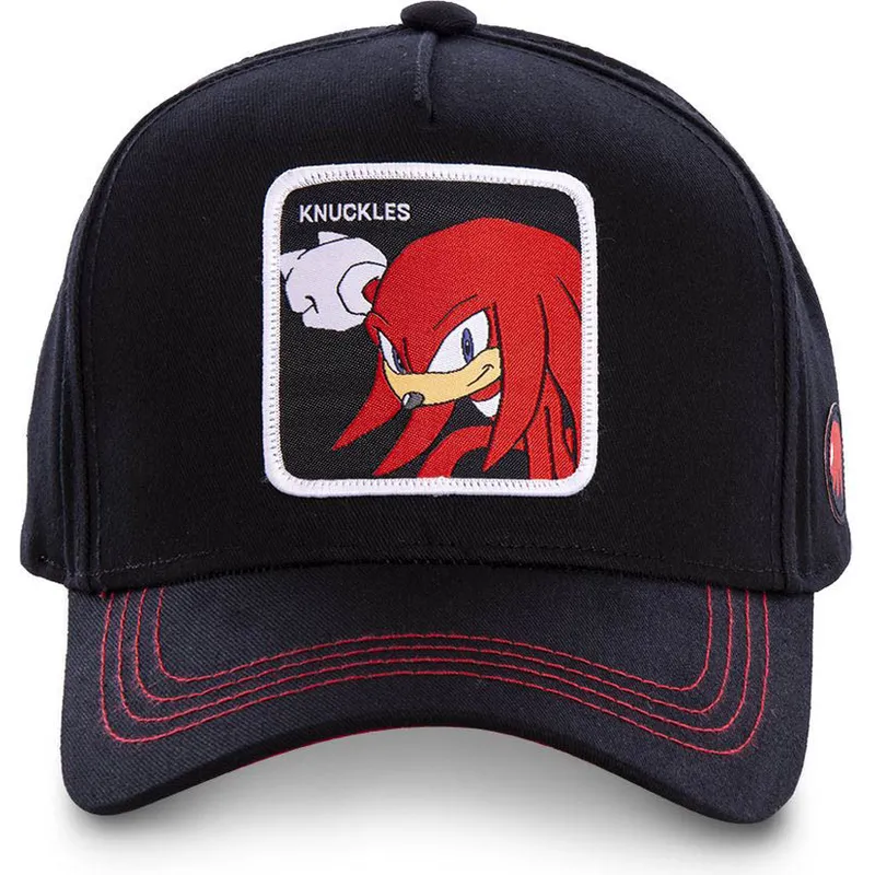 cepur-izliekta-melns-snapback-knub-knuckles-the-echidna-sonic-the-hedgehog-no-capslab cepur-izliekta-melns-snapback-knub-knuckles-the-echidna-sonic-the-hedgehog-no-capslab