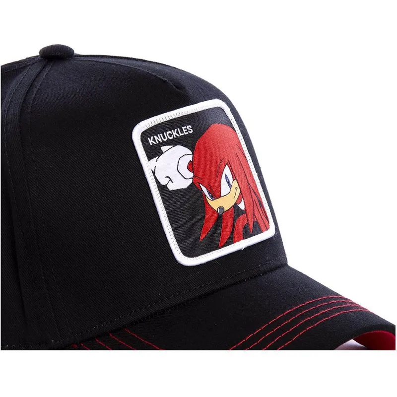 cepur-izliekta-melns-snapback-knub-knuckles-the-echidna-sonic-the-hedgehog-no-capslab cepur-izliekta-melns-snapback-knub-knuckles-the-echidna-sonic-the-hedgehog-no-capslab