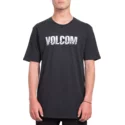 volcom-black-chopped-edge-t-shirt-schwarz
