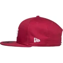 cepur-plakana-sarkans-snapback-empire-fielder-no-dc-shoes