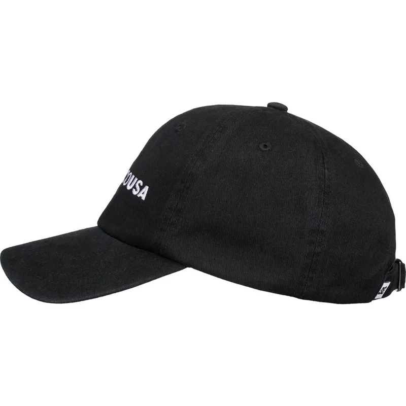 cap-izliekta-black-adjustable-strap-no-dc-shoes