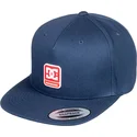 dc-shoes-snapdragger-dunkelblaue-snapback-cap