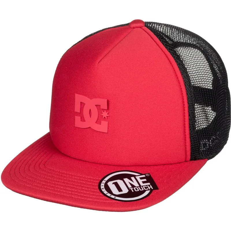 cepur-izliekta-truckeris-sarkans-snapback-greet-up-no-dc-shoes