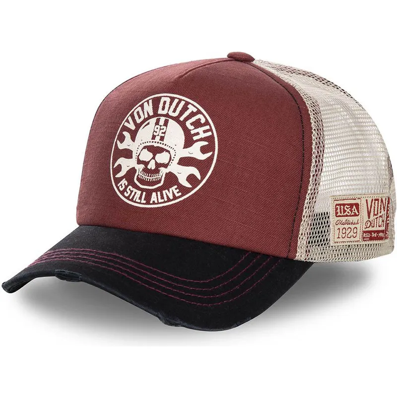 cepur-izliekta-truckeris-sarkans-snapback-bor-no-von-dutch