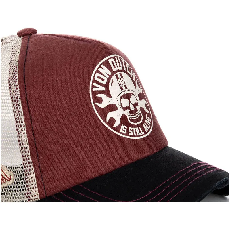 cepur-izliekta-truckeris-sarkans-snapback-bor-no-von-dutch