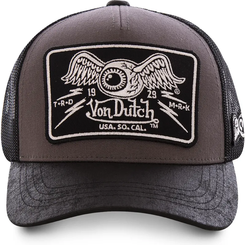 cepur-izliekta-truckeris-peleks-snapback-damaged-no-von-dutch cepur-izliekta-truckeris-peleks-snapback-damaged-no-von-dutch