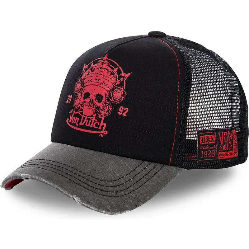 cepur-izliekta-truckeris-melns-snapback-gre-no-von-dutch